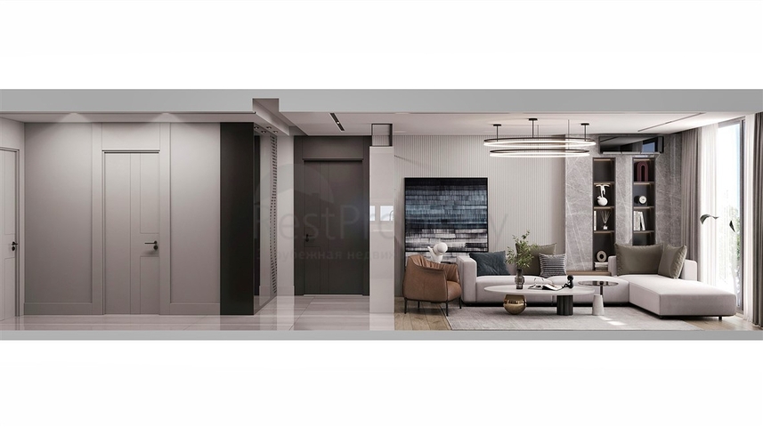 شقق دوبلكس 2+1 ، 3+1 و 4+1 في منطقة لارا أنطاليا 