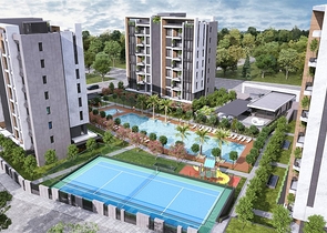 شقق دوبلكس 2+1 ، 3+1 و 4+1 في منطقة لارا أنطاليا 