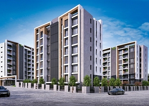 شقق دوبلكس 2+1 ، 3+1 و 4+1 في منطقة لارا أنطاليا 