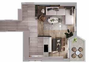 شقق دوبلكس 2+1 ، 3+1 و 4+1 في منطقة لارا أنطاليا 