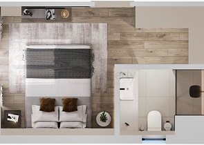 شقق دوبلكس 2+1 ، 3+1 و 4+1 في منطقة لارا أنطاليا 