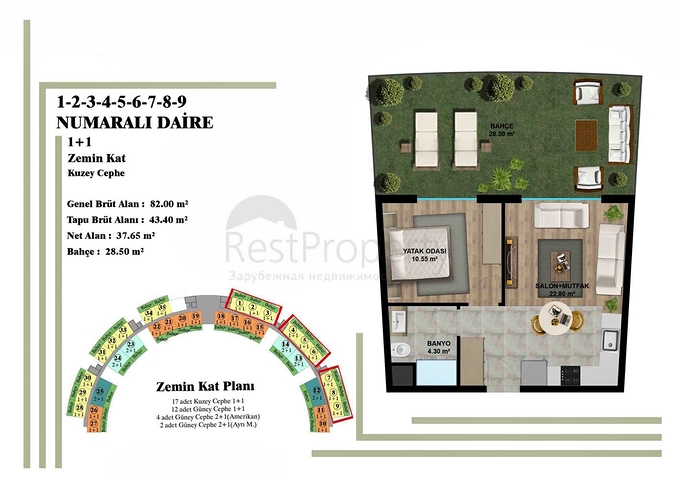 مشروع استثماري في منطقة التينتاس-أنطاليا 