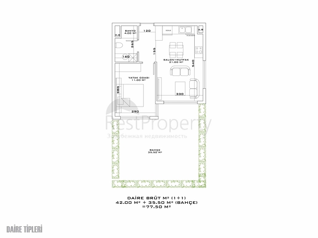 مشروع استثماري في منطقة التينتاس-أنطاليا