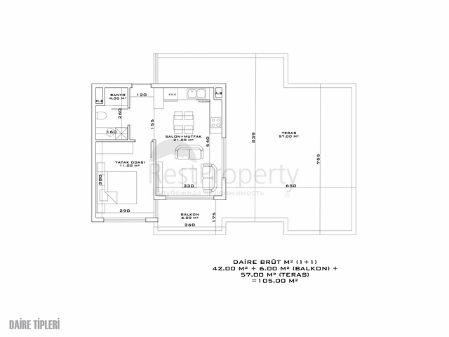 مشروع استثماري في منطقة التينتاس-أنطاليا
