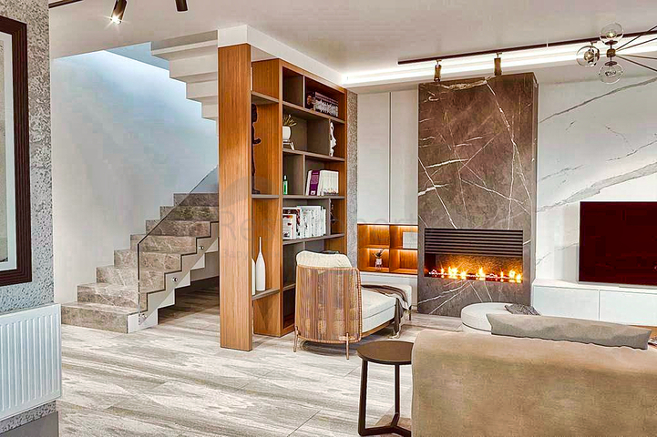 فيلا 4 + 1 في منطقة بيليك أنطاليا 