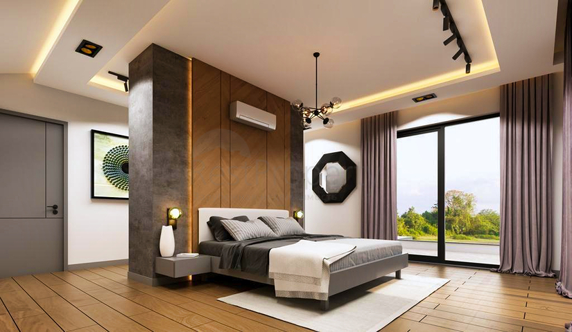 فيلا 4 + 1 في منطقة بيليك أنطاليا 