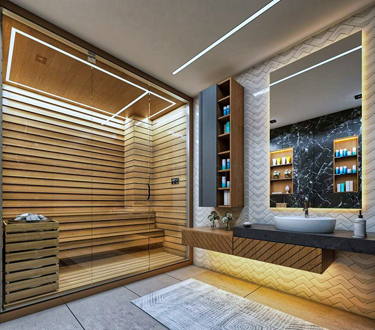 فيلا 4 + 1 في منطقة بيليك أنطاليا 