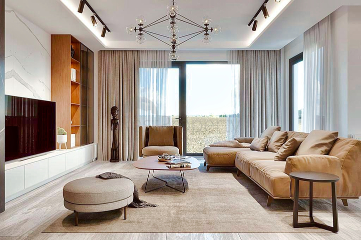 فيلا 4 + 1 في منطقة بيليك أنطاليا 