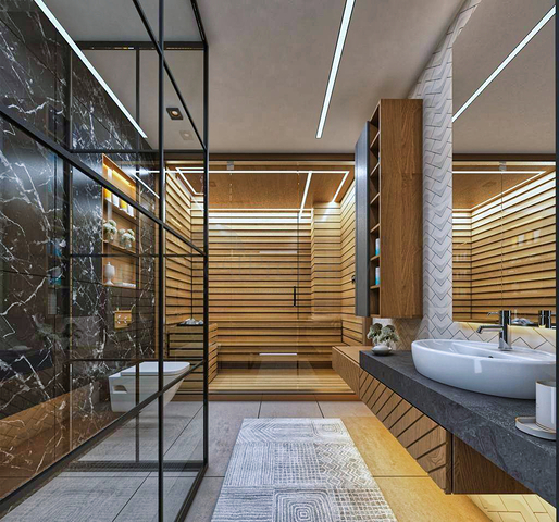 فيلا 4 + 1 في منطقة بيليك أنطاليا 