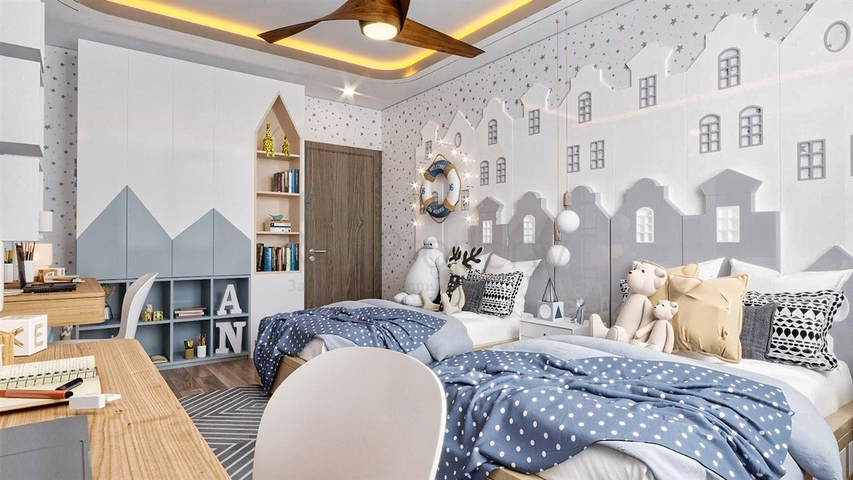 فيلا 4 + 1 في منطقة بيليك أنطاليا 