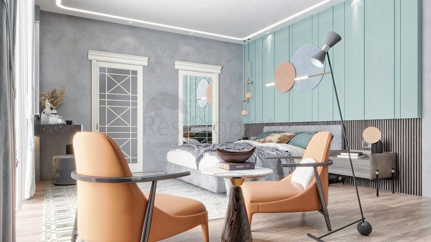 فيلا 4 + 1 في منطقة بيليك أنطاليا 