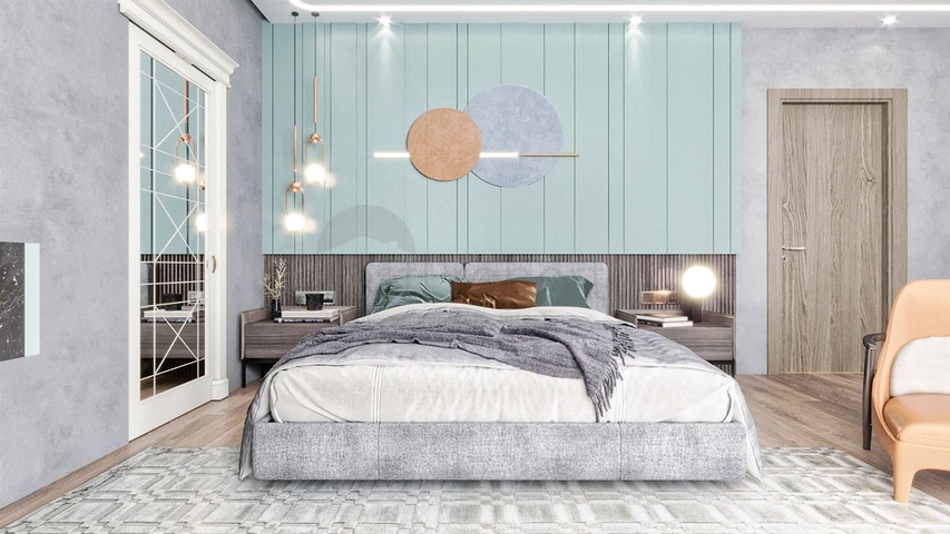 فيلا 4 + 1 في منطقة بيليك أنطاليا 