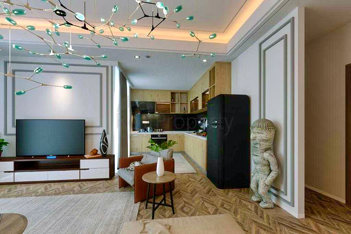 شقة 1 + 1 في منطقة بيليك أنطاليا 