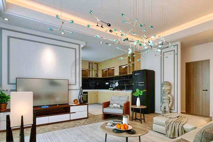 شقة 1 + 1 في منطقة بيليك أنطاليا 