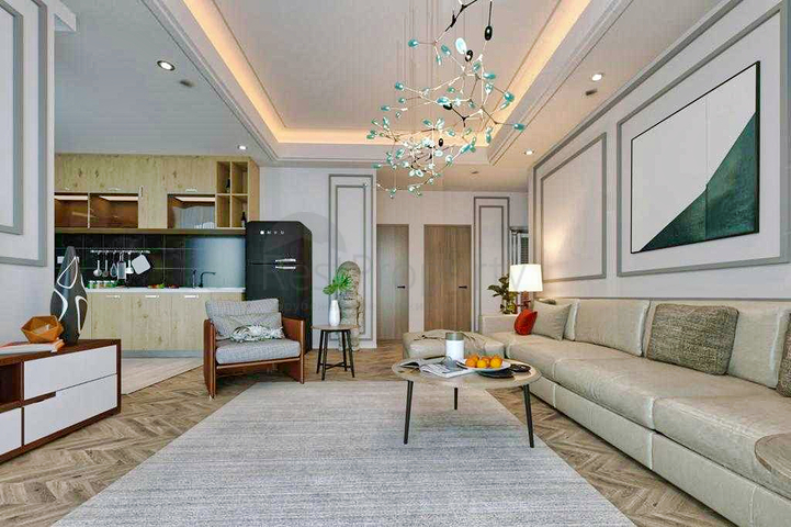 شقة 1 + 1 في منطقة بيليك أنطاليا 