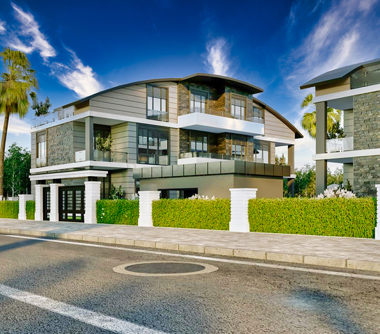 شقة 1 + 1 في منطقة بيليك أنطاليا 