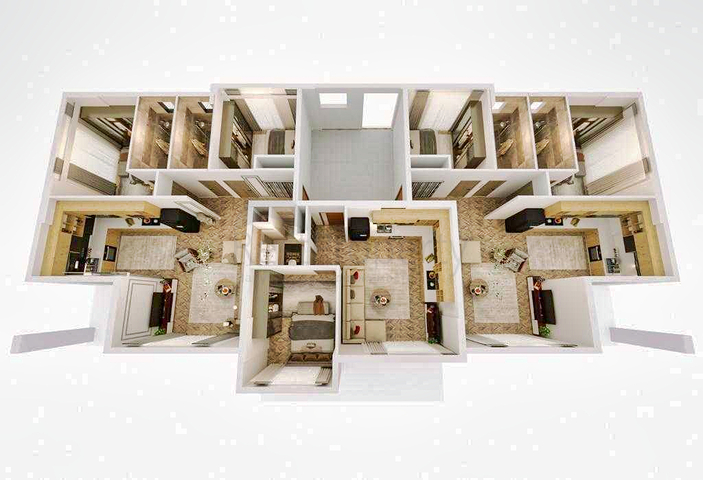 شقة 1 + 1 في منطقة بيليك أنطاليا 