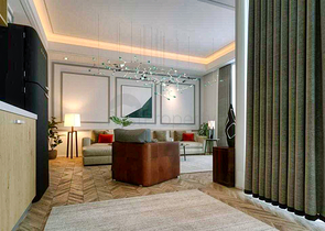 شقة 1 + 1 في منطقة بيليك أنطاليا 