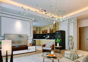 شقة 1 + 1 في منطقة بيليك أنطاليا 