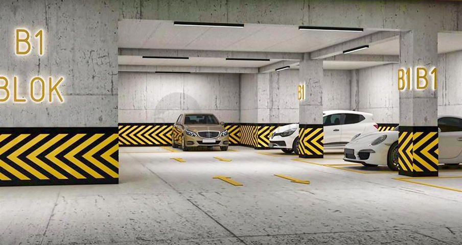 فيلا في مجمع تخطيط 9 + 2 في منطقة دوشيميالتي-أنطاليا 