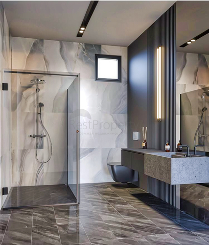 فيلا في مجمع تخطيط 9 + 2 في منطقة دوشيميالتي-أنطاليا 