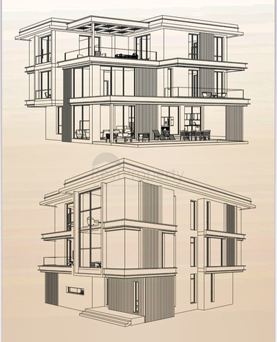 فيلا في مجمع تخطيط 9 + 2 في منطقة دوشيميالتي-أنطاليا 