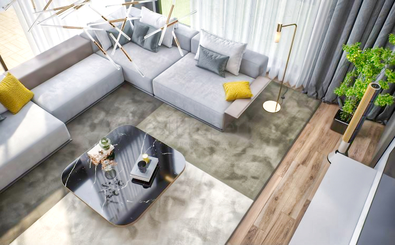 فيلا في مجمع تخطيط 9 + 2 في منطقة دوشيميالتي-أنطاليا 