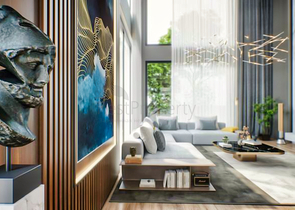 فيلا في مجمع تخطيط 9 + 2 في منطقة دوشيميالتي-أنطاليا 