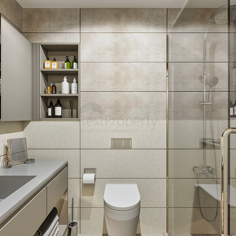 شقق 3+1 في منطقة أوندزالي-أنطاليا 