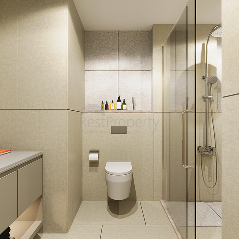 شقق 3+1 في منطقة أوندزالي-أنطاليا 