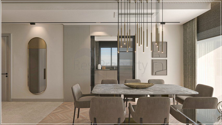 شقق 3+1 في منطقة أوندزالي-أنطاليا 