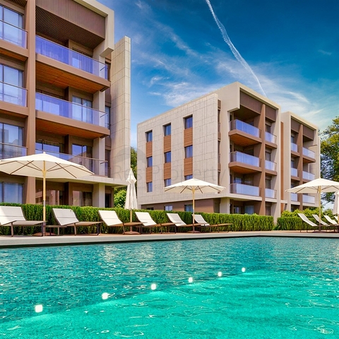 شقق 3+1 في منطقة أوندزالي-أنطاليا 