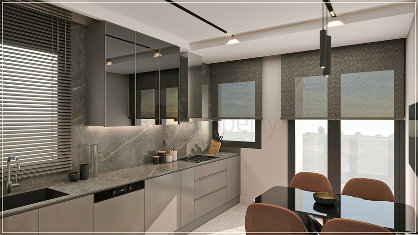 شقق 3+1 في منطقة أوندزالي-أنطاليا 