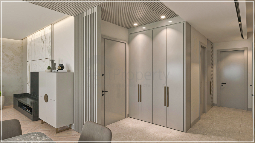 شقق 3+1 في منطقة أوندزالي-أنطاليا 