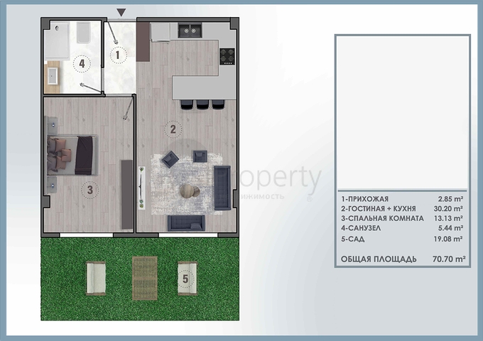 مشروع استثماري في منطقة التينتاس-أنطاليا