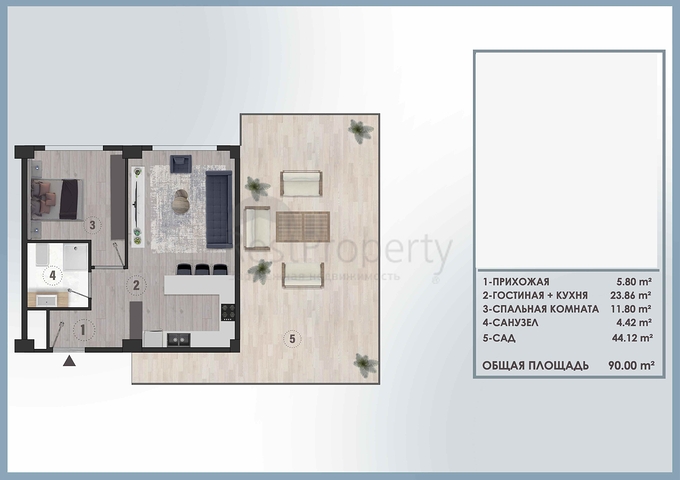 مشروع استثماري في منطقة التينتاس-أنطاليا