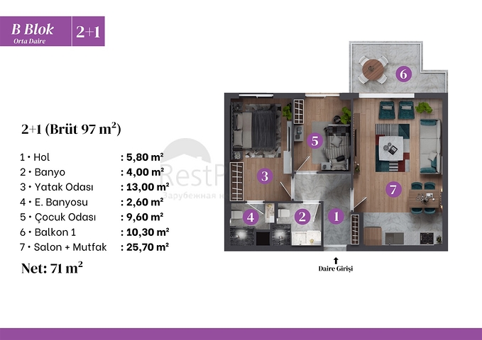 مشروع استثماري في منطقة التينتاس-أنطاليا