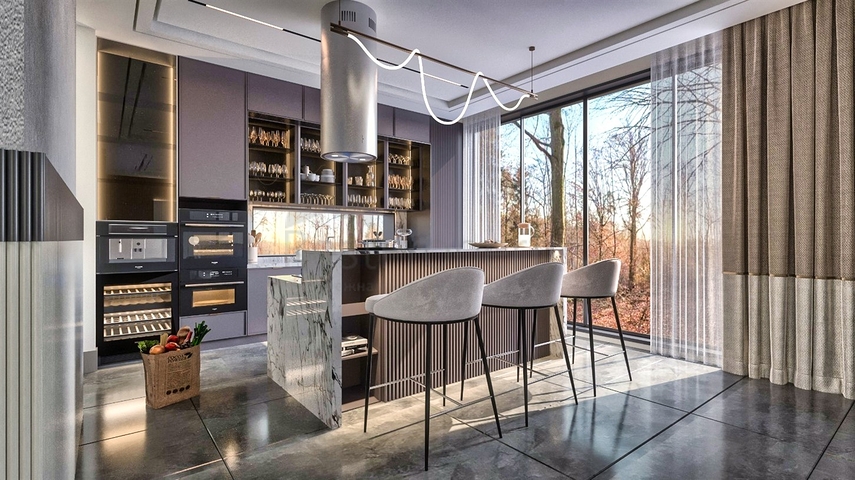 فيلا 4+1 في دوشيمالتي-منطقة أنطاليا