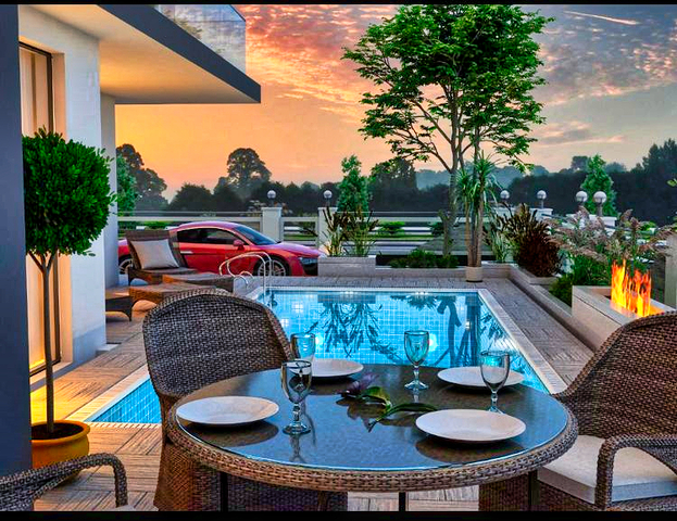 فيلا 4+1 في دوشيمالتي-منطقة أنطاليا