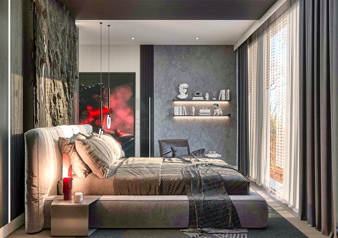 فيلا 4+1 في دوشيمالتي-منطقة أنطاليا