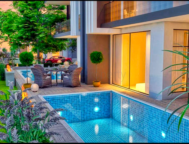 فيلا 4+1 في دوشيمالتي-منطقة أنطاليا