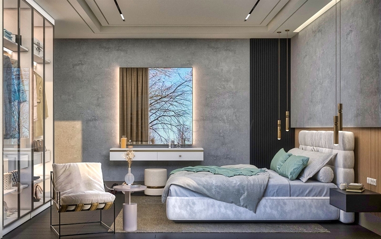 فيلا 4+1 في دوشيمالتي-منطقة أنطاليا