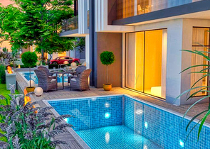 فيلا 4+1 في دوشيمالتي-منطقة أنطاليا