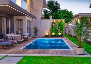 فيلا 4+1 في دوشيمالتي-منطقة أنطاليا