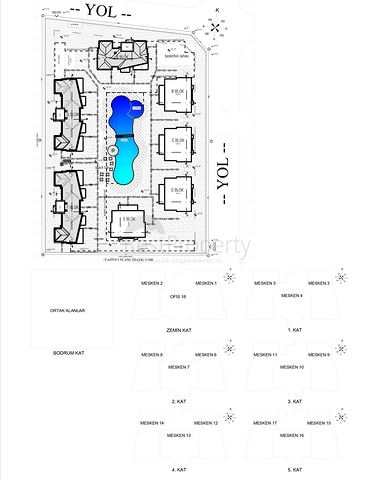 مشروع استثماري في منطقة التينتاس-أنطاليا 