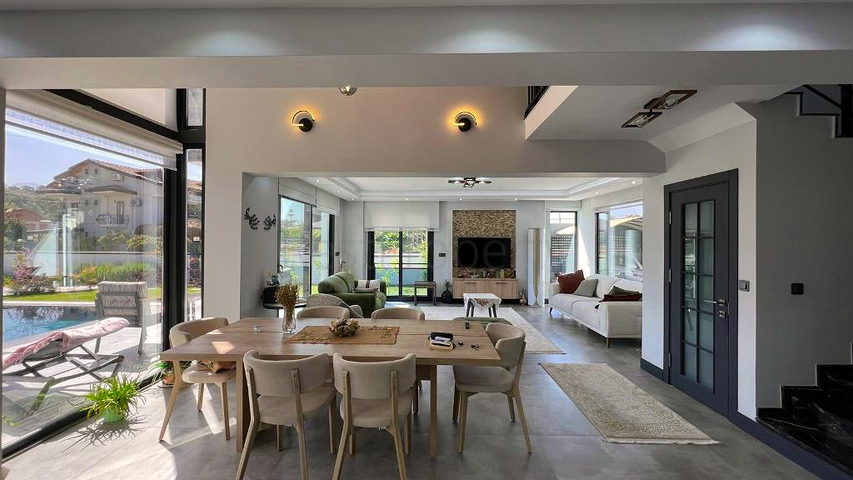 فيلا 4+1 في فتحية-منطقة أنطاليا