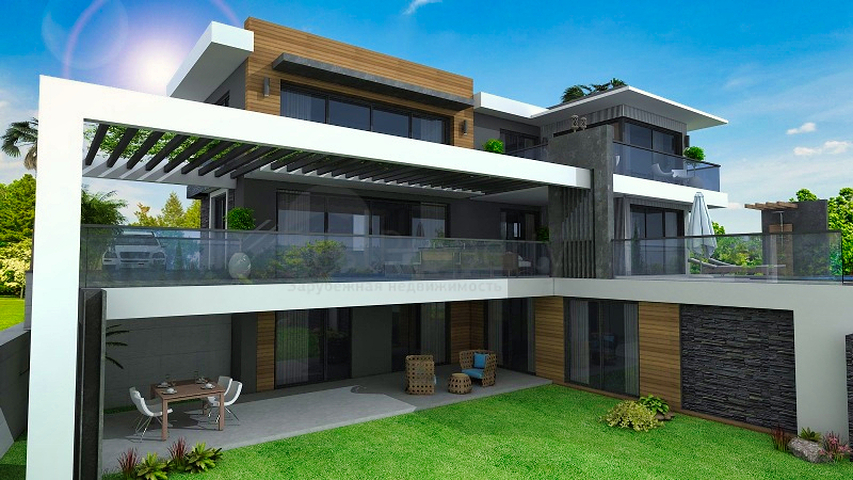 فيلا 4+1 في فتحية-منطقة أنطاليا 