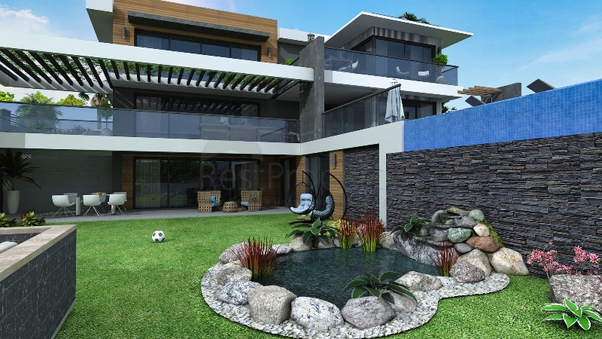 فيلا 4+1 في فتحية-منطقة أنطاليا 