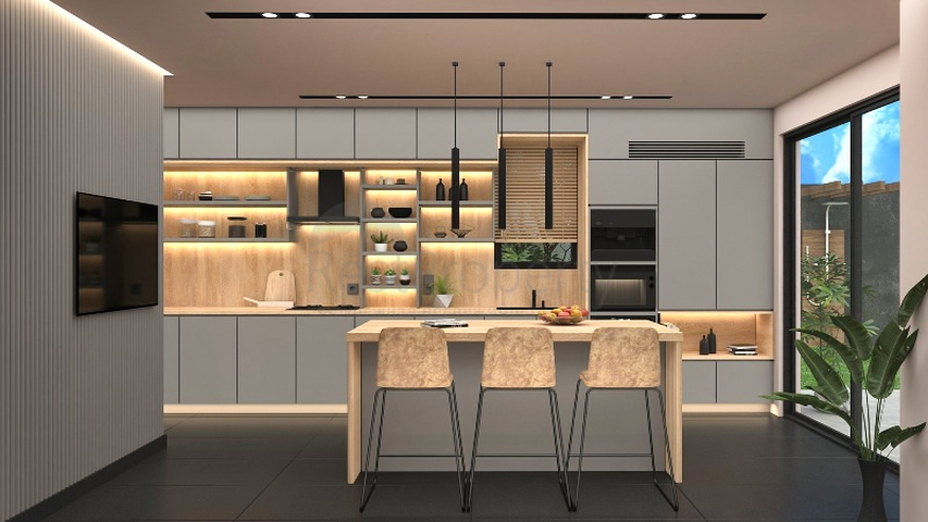 فيلا 4+1 في فتحية-منطقة أنطاليا 