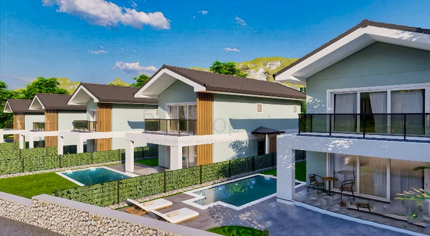 فيلا 4+1 في فتحية-منطقة أنطاليا